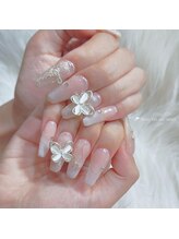 ファンシーファブ(fancy fab)/キラキラホワイトグラデーション