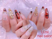 ユミ(U mi)/チップ長さ出し持ち込みデザイン