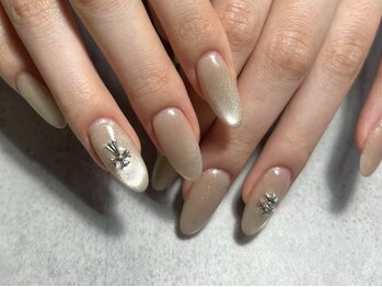 アンドネイル(+ and Nail)の写真/お洒落な大人女子におすすめのマグネットやカラー多数ご用意*ミラー/フラッシュネイルも人気◎立川駅南口