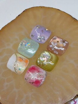 キャンペーンフットネイル♪