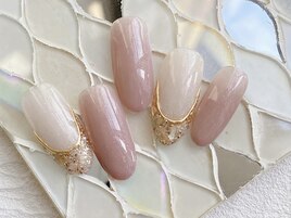 人気No1ニュアンスネイル