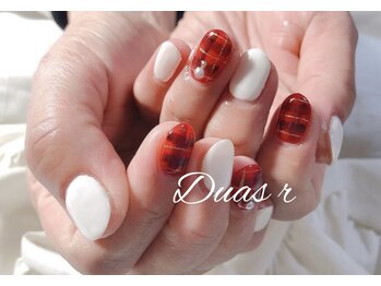 デュアスアール チャンドラ(DuasR chandra)/チェックネイル