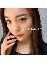 ライル(RILE)/Black single lash 120本