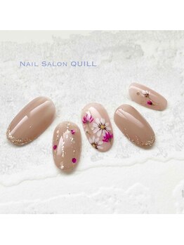 ネイルサロン クイル(QUILL)/9月コスモス(2)