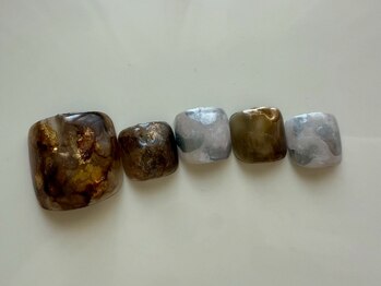 フット定額デザインネイル