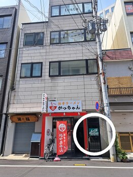 インディバサロン テスタ(testa)/サロンの入り口