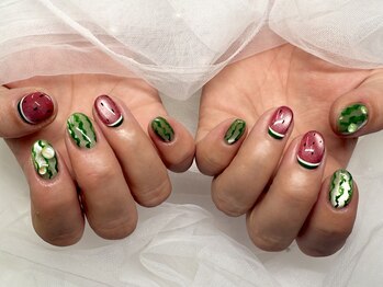 シェリ バイ リッシュ(Cheri by RICHE)/アートネイル スイカ