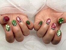 アートネイル スイカ