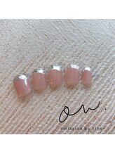 オンドットネイルサロンバイティントプラス(on. nailsalon by tint+)/ガラスフレンチ