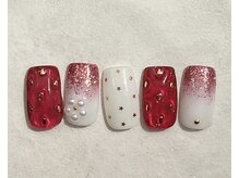 アイビー(Aivy)/ぷっくり苺ネイル