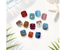 ネイルキューブ イオン大高の雰囲気（フットネイルデザインも多数ご用意しています(^^♪）