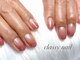 クラッシーネイル(classy nail)の写真/≪オフィスや日常に使えるシンプル上品ネイル≫パラジェルもフィルインも追加料金不要！ダメージレスも◎