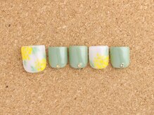 ネイルサロン ブランロール 白金店(Nail Salon Blanl'or)/ＦＯＯＴ　ミモザ