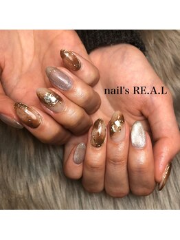ネイルズリアル 倉敷(nail's RE.A.L)/ニュアンスネイル