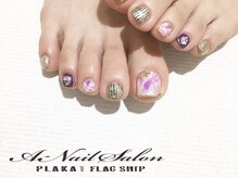 エーネイルサロン プラーカ本店(A-Nail Salon)/　天然石ネイル