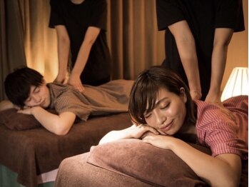 リラックスニャ(Relaxnya)の写真/大切な人と一緒にリフレッシュ＆癒しの時間を♪次のご予定は、個室でのんびりメンテナンスデーに決まり☆