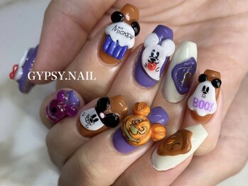 ハロウィンネイル