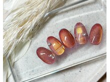 ネイルサロン アージュ(Nail Salon A jyu)/マグネットチェックネイル