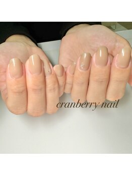 クランベリーネイル 代官山 恵比寿(cranberry nail)/シンプルデザイン
