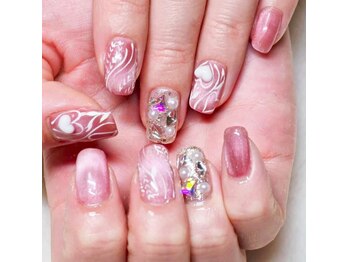 はあとねいる 宇都宮御幸ヶ原店/【青柳限定】ビジュアートネイル