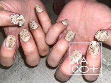 ハコプラスネイルズ 表参道 渋谷(Haco+ Nails)/Kurumi | デザインアート+