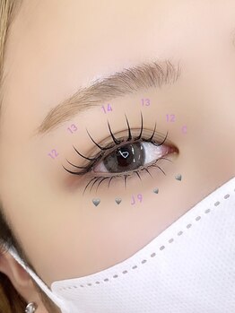 ニコ 渋谷(nico.)/上下LEDマツエク/120本/40本