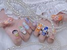 キャラクターネイル/推しネイル