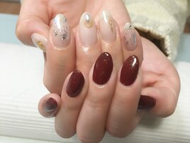 オトナ・アシメnail