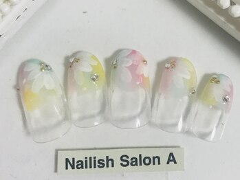 ネイリッシュサロン エー(Nailish Salon A)/フラワーフレンチ