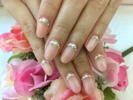 キラキラビジューネイル☆