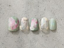 ルフトエーデ(LUFT Ode)/【Art 8】色鉛筆アートネイル