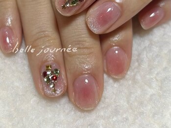 アミ バイ アメリ(AMI by Amelie)/クリスマスネイル:mikako