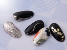 カラーズ 浜松店(colors)/和柄フラワーネイル☆