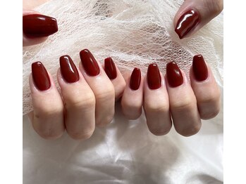 エイミーユア(Eimmy Yua)/秋ボルドーネイル