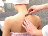 女性背中剃り