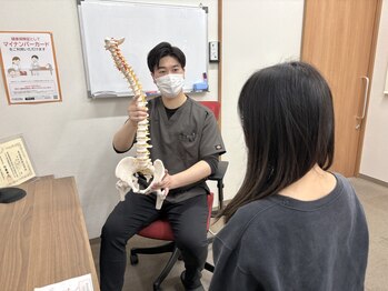 ほねつぎ福山緑町鍼灸整骨院の写真/【その痛み,身体の歪みが原因かも!】姿勢・骨盤矯正+姿勢分析3480円◇分析結果をもとに徹底アプローチ◎