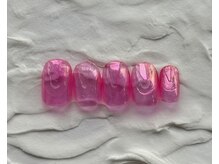 ネイルルーム エルナ(nail room ELNA)/アシンメトリーデザインA￥7400