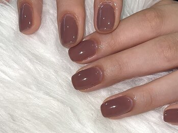 チッチ 小倉店(chicchi)の写真/【小倉駅3分】ワンカラー￥4980◎美しいフォルムに大満足間違いなし◎自爪に優しいフィルインネイルあり♪