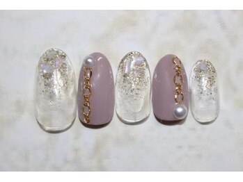 ネイルサロン ユーア(Yu a)/店内額デザイン*8980