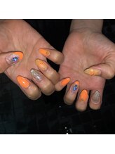 グラマラス アンジェアイ 荻窪店(glamourous ange eye)/ネオンカラーネイル