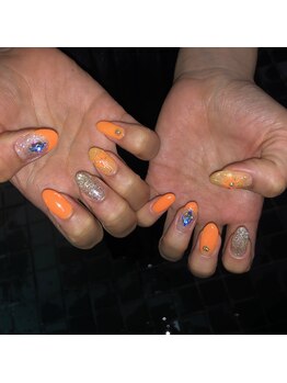 グラマラス アンジェアイ 荻窪店(glamourous ange eye)/ネオンカラーネイル