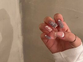 ハートホロネイル