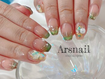 アルスネイル(Ars nail)/マグネットニュアンスネイル