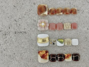 8(HACHI)/フットネイル☆定額リュクスPlus