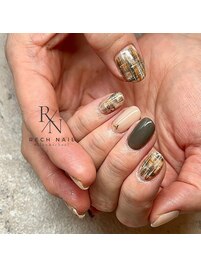 秋冬といえばチェック