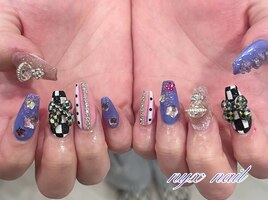長さアート推しネイル