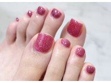 トラストネイル 佐野店(TRUST Nail)/うる艶ワンカラーフット