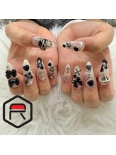 東海最大級ネイルサロン by レディスペネイル 名駅店/ゴテゴテネイル