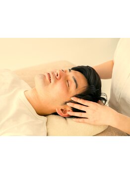 ヘッドスパで癒されたい