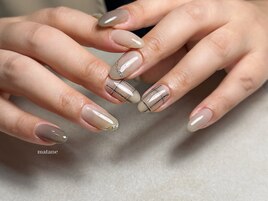 チェックネイル